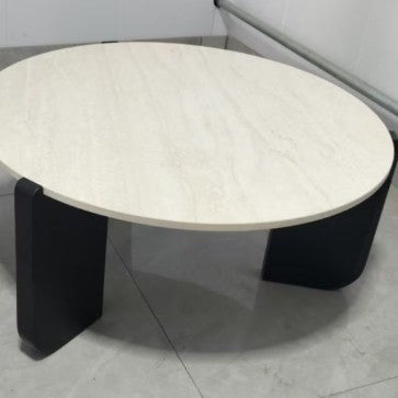 Coffee Table | Sintered Stone Top | Solid Wood Base | Modern Minimalist Design for Living Room 8