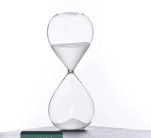 5 Minute Sand Timer | Elegant Glass Hourglass Design with Multiple Time Settings | Home and Office Decor 4