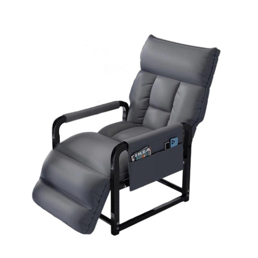 Accent Chair | Tech Fabric | Rounded Design | Armrest and Backrest | Home Office 9