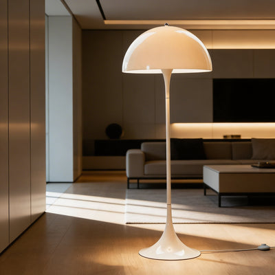 AcrylicGlow | Modern Adjustable LED Floor Lamp for Living Room Ambiance 0