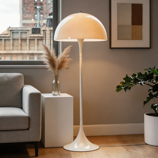AcrylicGlow | Modern Adjustable LED Floor Lamp for Living Room Ambiance 2