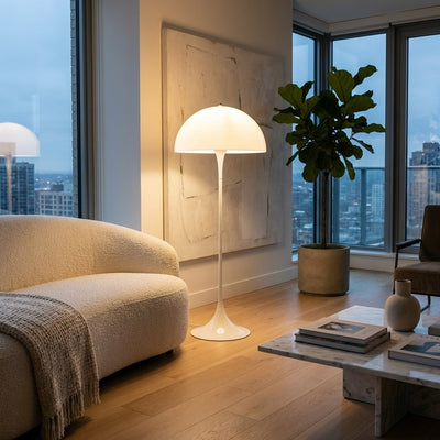 AcrylicGlow | Modern Adjustable LED Floor Lamp for Living Room Ambiance 4