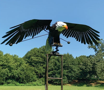 AeroBird | Elegant Metal Bird Wind Spinner Garden Ornament for Outdoor Decor 2