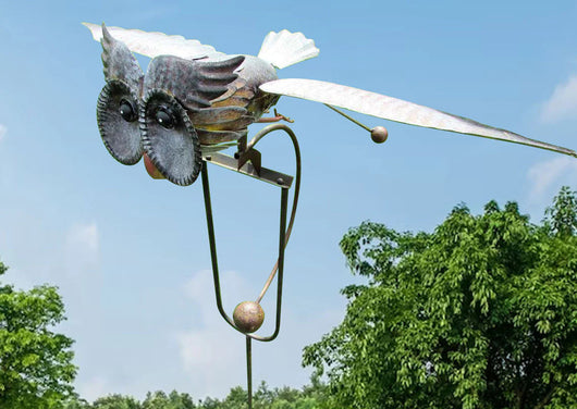 AeroBird | Elegant Metal Bird Wind Spinner Garden Ornament for Outdoor Decor 6