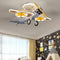 AeroLight | Colorful Modern Flush Mount Ceiling Light for Kids' Rooms
