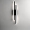Alana | Elegant Modern Black and Gold Wall Light Sconce for Stylish Illumination