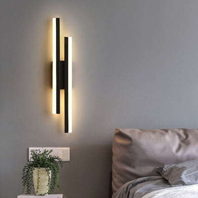 Alana | Elegant Modern Black and Gold Wall Light Sconce for Stylish Illumination 1
