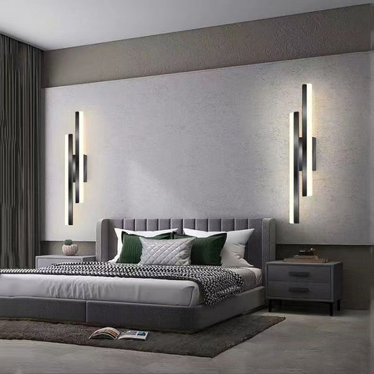 Alana | Elegant Modern Black and Gold Wall Light Sconce for Stylish Illumination 2