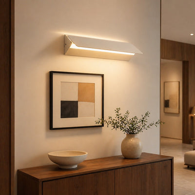 AlumiLux | Modern Adjustable Wall Light Sconce with COB Technology, Aluminum Finish 1