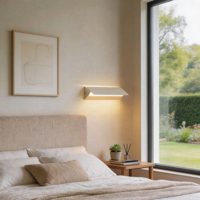 AlumiLux | Modern Adjustable Wall Light Sconce with COB Technology, Aluminum Finish 2