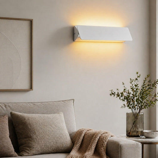AlumiLux | Modern Adjustable Wall Light Sconce with COB Technology, Aluminum Finish 3
