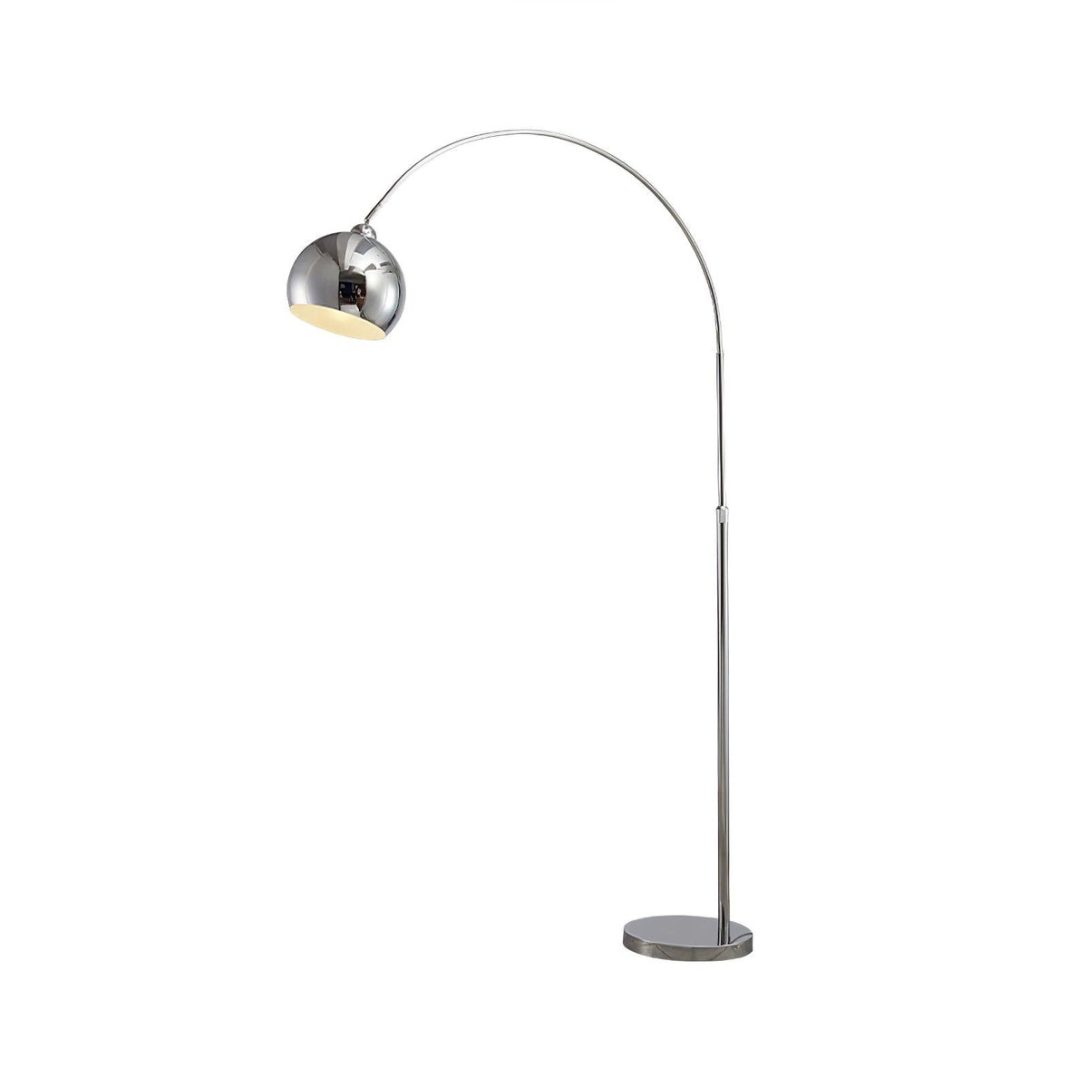 AnglerLamp | Modern Adjustable Floor Lamp with Chrome Finish for Living Room 0