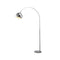 AnglerLamp | Modern Adjustable Floor Lamp with Chrome Finish for Living Room