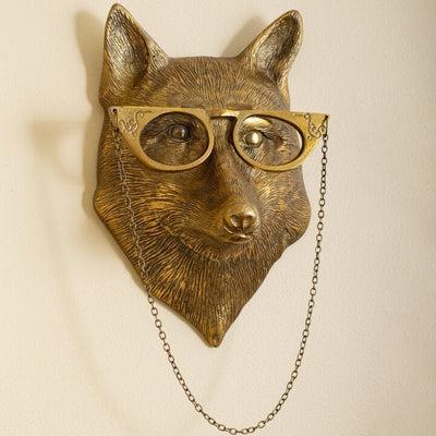 Animal Head Wall Art | Hand-Painted Resin Decoration | Unique Designs for Living Room or Office 10