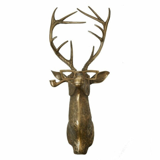 Animal Head Wall Art | Hand-Painted Resin Decoration | Unique Designs for Living Room or Office 1
