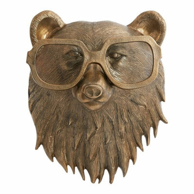 Animal Head Wall Art | Hand-Painted Resin Decoration | Unique Designs for Living Room or Office 4