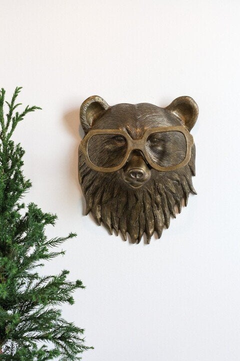 Animal Head Wall Art | Hand-Painted Resin Decoration | Unique Designs for Living Room or Office 9