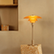 Apricity | Elegant Tiered Glass Table Lamp with Dimmable Feature in Gold or Silver