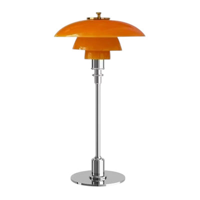 Apricity | Elegant Tiered Glass Table Lamp with Dimmable Feature in Gold or Silver 10