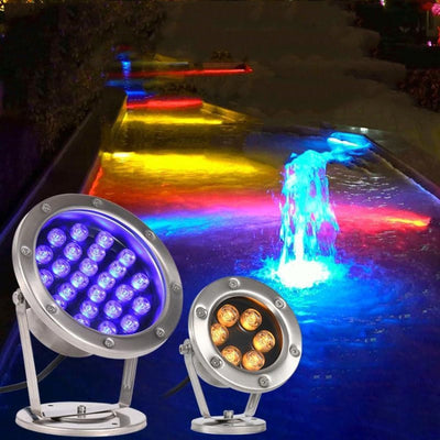 AquaGlow | Bright Waterproof Submersible LED Underwater Pool Light 1