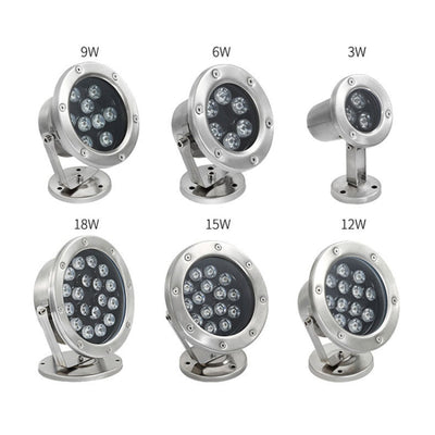 AquaGlow | Bright Waterproof Submersible LED Underwater Pool Light 6