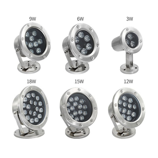 AquaGlow | Bright Waterproof Submersible LED Underwater Pool Light 6
