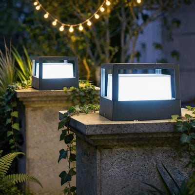 AquaGlow | Durable Waterproof LED Outdoor Pillar Light for Garden and Pathway Illumination 0