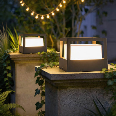 AquaGlow | Durable Waterproof LED Outdoor Pillar Light for Garden and Pathway Illumination 1
