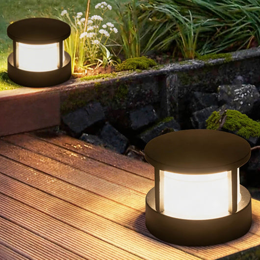 AquaGlow | Durable Waterproof LED Outdoor Pillar Light for Garden and Pathway Illumination 5