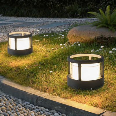 AquaGlow | Durable Waterproof LED Outdoor Pillar Light for Garden and Pathway Illumination 7