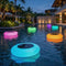 AquaGlow | Elegant Solar Floating Pool Light with Intelligent Sensor and Durable PE Shell