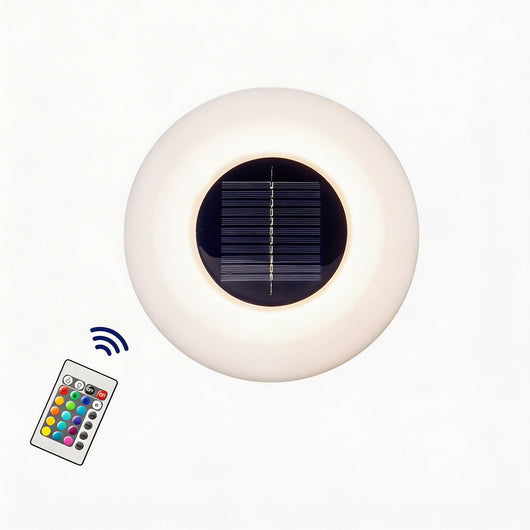 AquaGlow | Elegant Solar Floating Pool Light with Intelligent Sensor and Durable PE Shell 3