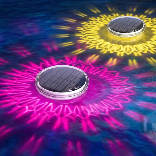 AquaGlow | Vibrant Solar LED Floating Pool Lights with Remote Control 3