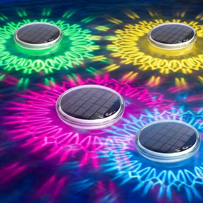 AquaGlow | Vibrant Solar LED Floating Pool Lights with Remote Control 5