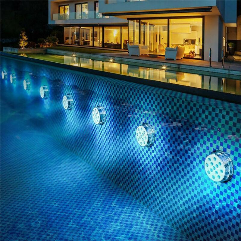 AquaGlow | Vibrant Waterproof LED Floating Pool Lights with Remote Control 1