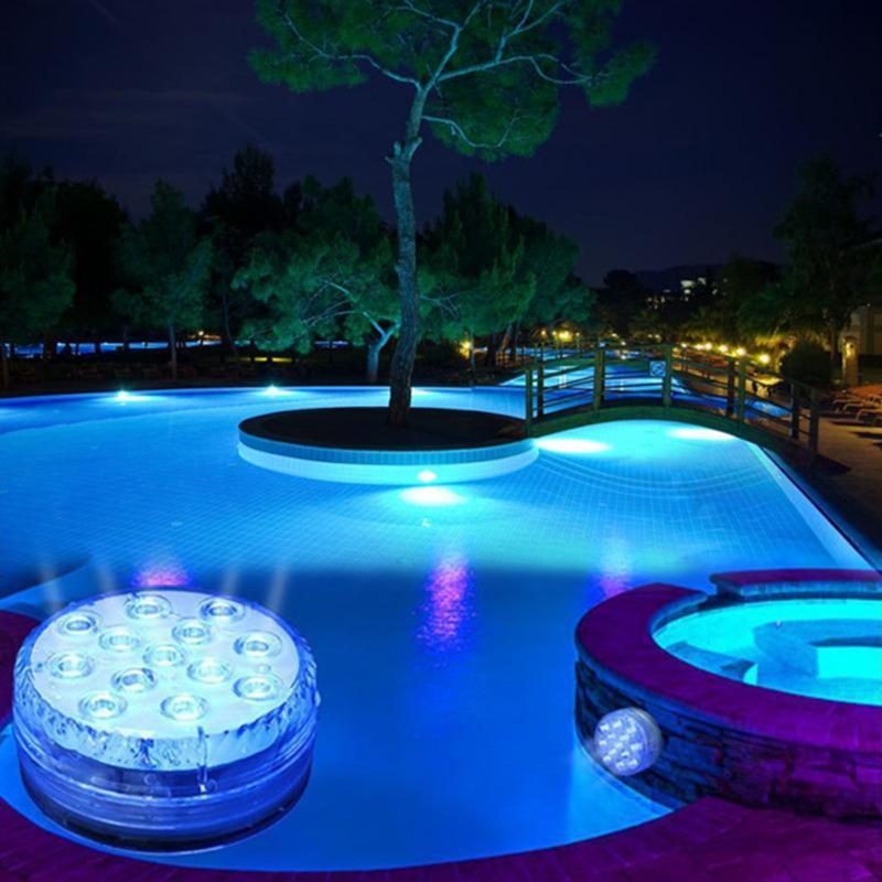 AquaGlow | Vibrant Waterproof LED Floating Pool Lights with Remote Control 7