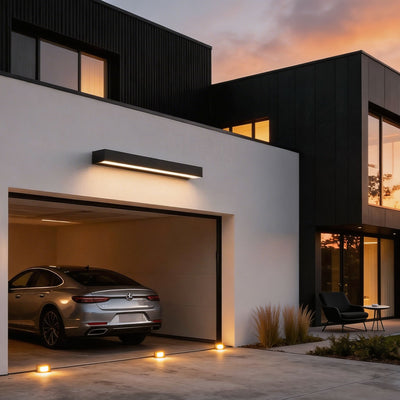 AquaLuxe | Modern Adjustable Outdoor Wall Light with LED and Color Control | Die-Cast Aluminum 6