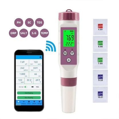 AquaSense | Digital Pool Water Tester with 7-in-1 Measurement for Accurate Water Quality Monitoring 4