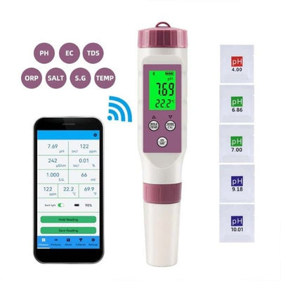 AquaSense | Digital Pool Water Tester with 7-in-1 Measurement for Accurate Water Quality Monitoring 4