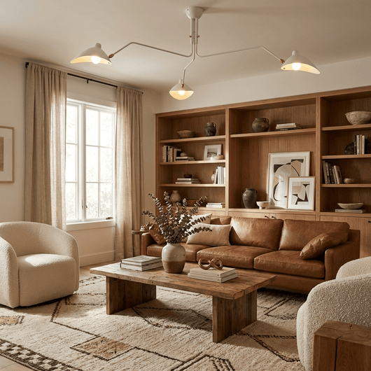 ArachnidGlow | Elegant Modern Flush Mount Ceiling Light Fixture 2