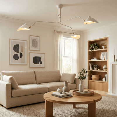 ArachnidGlow | Elegant Modern Flush Mount Ceiling Light Fixture 5