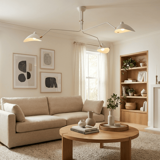 ArachnidGlow | Elegant Modern Flush Mount Ceiling Light Fixture 5