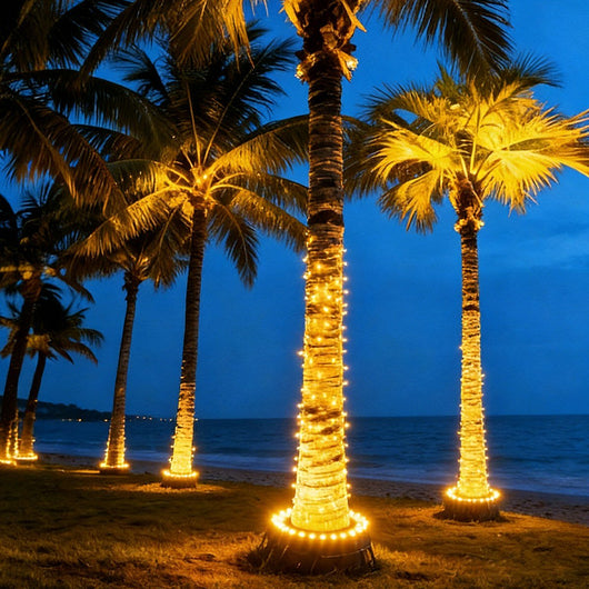 ArcadiaGlow | Elegant Outdoor LED Landscape Arc Light with RGB Options 2