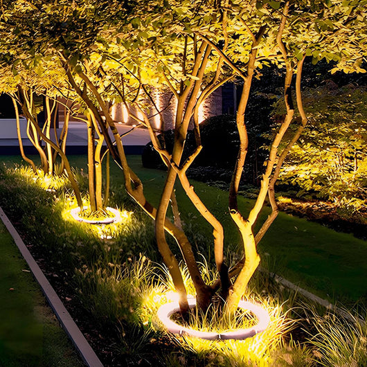 ArcadiaGlow | Elegant Outdoor LED Landscape Arc Light with RGB Options 3