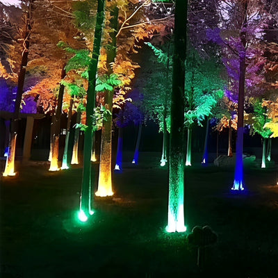 ArcadiaGlow | Elegant Outdoor LED Landscape Arc Light with RGB Options 5