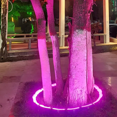 ArcadiaGlow | Elegant Outdoor LED Landscape Arc Light with RGB Options 6