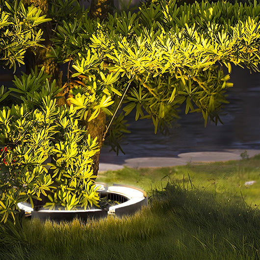 ArcadiaGlow | Elegant Outdoor LED Landscape Arc Light with RGB Options 8