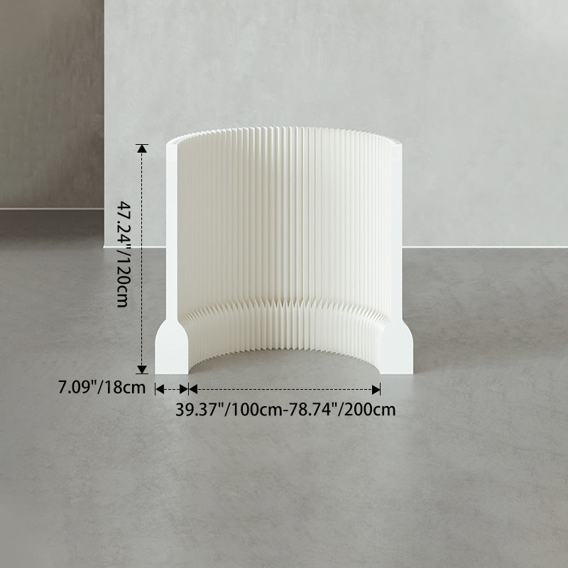 Art Deco Room Divider Panels | Kraft Paper & Acrylic | Adjustable Length for Living Room Privacy 4