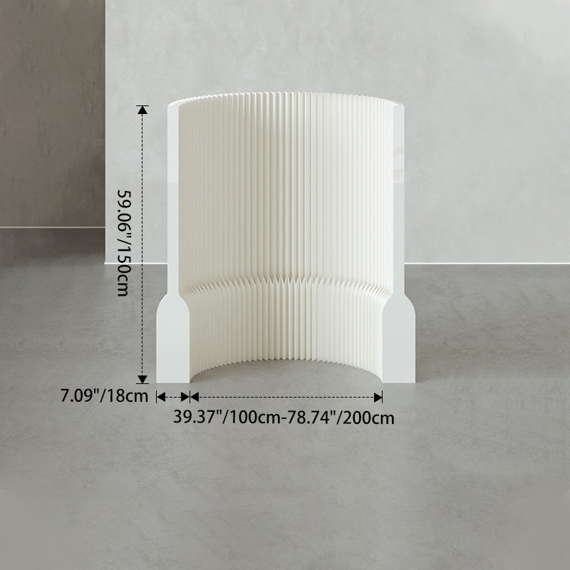 Art Deco Room Divider Panels | Kraft Paper & Acrylic | Adjustable Length for Living Room Privacy 6