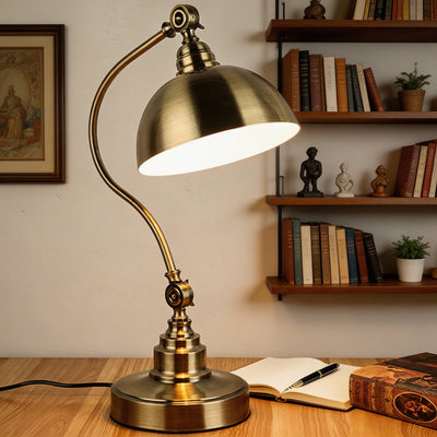 AuraLight | Elegant Adjustable Gooseneck Desk Lamp with Energy-Efficient LED Light 1